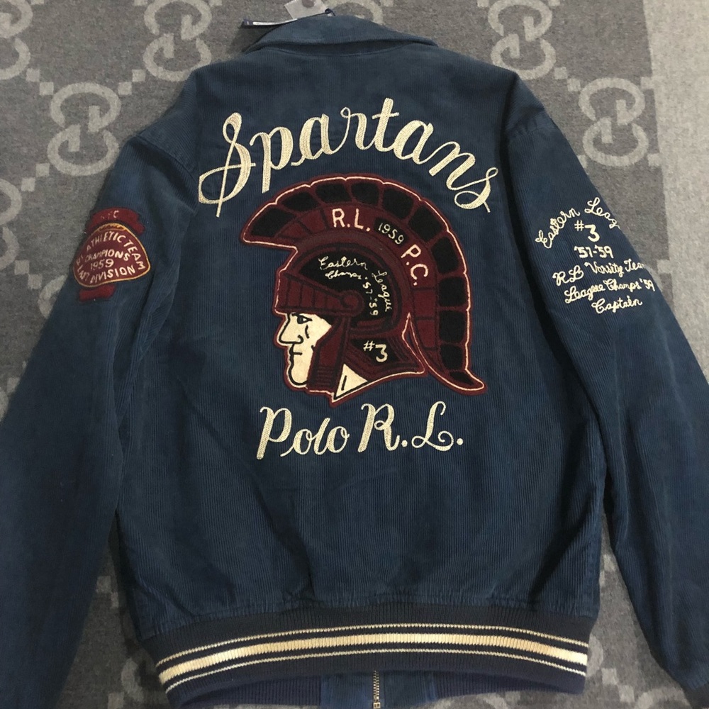 NEW WITH TAGS POLO BY RALPH LAUREN SPARTANS JACKET